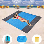 Sandproof Lightweight Beach Blanket