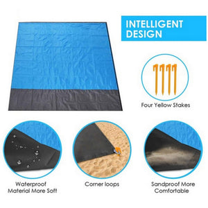 Sandproof Lightweight Beach Blanket