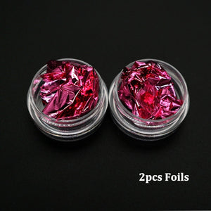 Nail Foil Glitter Aluminum Sequins