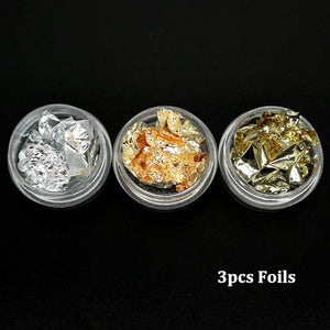 Nail Foil Glitter Aluminum Sequins