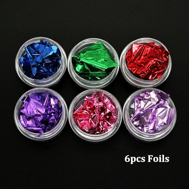 Nail Foil Glitter Aluminum Sequins